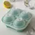 RosaGel - Bandeja de Cubos de Gelo Floral 4 Cavidades - loja online
