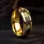 Anel Masculino Importado com Incrustação de Meteorito e Abalone – Elegância Cósmica | Trend Models na internet