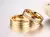 Imagem do Anel Dourado para Casais – Banhado a Ouro 24K com Zircônia Cúbica