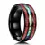 Anel Masculino Importado com Incrustação de Meteorito e Abalone – Elegância Cósmica | Trend Models - comprar online