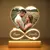 Luminária LED Personalizada – Ilumine Emoções com Estilo | Trend Models - loja online