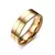 Anel Dourado para Casais – Banhado a Ouro 24K com Zircônia Cúbica - comprar online