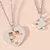 Colar de Coração para Casais – Amor em Cada Detalhe | Trend Models - loja online