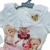 Conjunto short e saia - Doce Baby Botique 