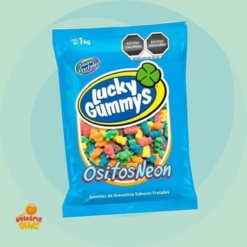 OSITOS NEON LUCKY GUMMYS 1KG