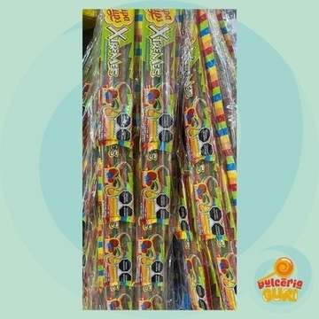 CHUPA CHUPS XTREMES FRUTAS TIRA CON 8 PZS.