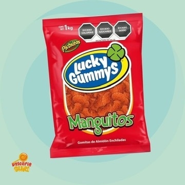Manguitos enchilados Lucky gummys