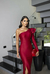 Vestido Allegra Vinho - comprar online