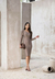 Vestido Essenza com Manga Capuccino - Tecido Prada - comprar online