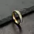Anel de Casal em Aço Inoxidável com Zircônia Elegante - comprar online