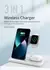 Carregador Sem Fio 3 em 1 Dobrável – iPhone, Apple Watch e AirPods com Carregamento Rápido! - MD Shop