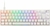 TECLADO GAMER DUCKY ONE 2 SF RGB WHITE SPEED ABS 65 MECANICO - comprar online