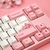 TECLADO MECANICO DUCKY MIYA PRO SAKURA V2 SWITCH VARMILO EC ROSE V2 ENGLISH PBT ILUMINACION LED BLANCO - Iter Binarii