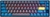 TECLADO MECANICO DUCKY ONE 3 DAYBREAK SF TECLAS AZULESVELOCIDAD INTERRUPTOR PLATEADO INGLES PBT DOBLE DISPARO SIN COSTURAS ESTUCHE SUPERIOR AZUL ESTUC en internet