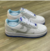 Nike Air Force 1 - Branco Cinza Azul - loja online