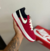 Nike Air Force - Vermelho Preto