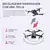 Imagen de Mini Dron profesional 4K, cuadricóptero con control Remoto, WiFi, Obstáculo, H
