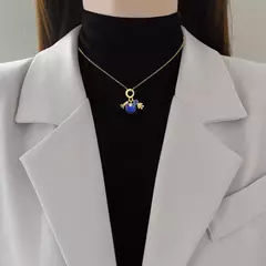 Colar ponto de luz (Galaxias), Elegante e sofisticado - Bella Donna