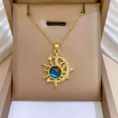 Colar ponto de luz (Galaxias), Elegante e sofisticado - Bella Donna