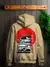 Blusa Moletom carro esportivo japonês sky branco com capuz e bolso em algodão flanelado