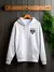 Blusa Moletom carro esportivo japonês sky branco com capuz e bolso em algodão flanelado