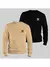 Kit 2 Blusa Moletom Gola Redonda Blusa De Frio Unissex Algodão Casaco Feminino Masculino NY - Debroi Sport Shop