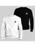 Kit 2 Blusa Moletom Gola Redonda Blusa De Frio Unissex Algodão Casaco Feminino Masculino NY na internet