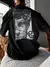 Camiseta Camisa Oversized Streetwear Estampada Deus Grego Money - Debroi Sport Shop