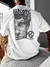Camiseta Camisa Oversized Streetwear Estampada Deus Grego Money na internet