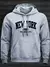 Imagem do Blusa De Frio New York City Moletom Canguru Masculino Agasalho Quente Casaco Inverno