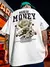 Camisa Camiseta Streetwear Estampada Urso Anjo Made Money na internet