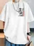 Camiseta Oversized Streetwear Estampa Anjo Gangsta Skate - comprar online