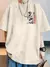 Camiseta Oversized Streetwear Estampa Anjo Gangsta Skate - Debroi Sport Shop