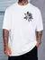 Camisa Streetwear Oversized Algodão Rose Rosar na internet