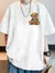 Imagem do Camisa Camiseta Streetwear Estampada Urso Anjo Urso King 7011