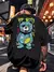 Camisa Camiseta Oversized Streetwear Estampada Urso Anjo Bear