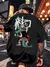 Camisa Camiseta Oversized Streetwear Estampada Jacaré Desenho Grafiti