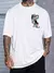 Camisa Camiseta Oversized Streetwear Estampada Jacaré Desenho Grafiti na internet