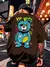 Camisa Camiseta Oversized Streetwear Estampada Urso Anjo Bear - Debroi Sport Shop