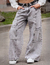 JEAN WIDE LEG GRIS - comprar online