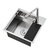 Bacha de cocina de ccero inoxidable con grifería y accesorios - CM5050-B - comprar online