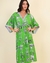 KAFTAN MIDI - MARIANA ESTAMPA TOILE JOUY ANIMAIS VERDE