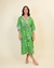 KAFTAN MIDI - MARIANA ESTAMPA TOILE JOUY ANIMAIS VERDE - comprar online