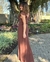 VESTIDO LONGO COM BABADOS CHIFFON E COMBINACAO - Namô by Monica Monteiro