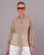 BLUSA CHIFFON DE CREPE C/ BABADO - comprar online