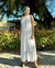 VESTIDO MIDI VISCOSE COM DETALHE AMARRAÇÂO - comprar online