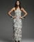 VESTIDO SEM ALÇA LINHO MISTO COM PAETE BELLA - comprar online