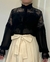 BLUSA CHIFFON COM RENDA CHANTILY - comprar online