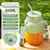 Imagem do Balde de suco portátil sem fio elétrico 800ml copo esportivo espremedor de frutas