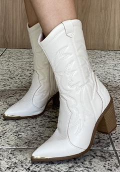 Bota Texana Wester Vizzano cano médio